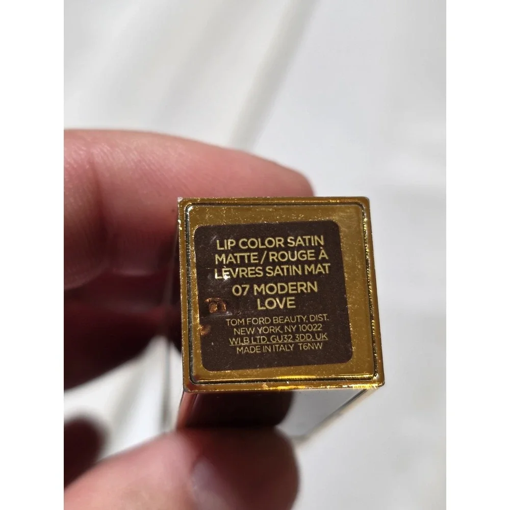 Tom Ford Lip Color Satin Matte 07 Modern Love .11oz New Boxed